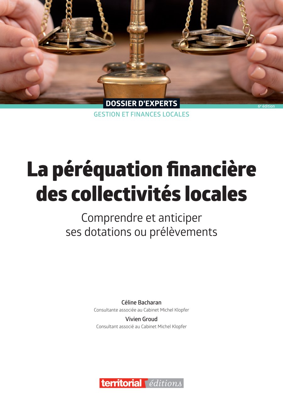 Couverture — La péréquation financière des collectivités locales, 6e édition
