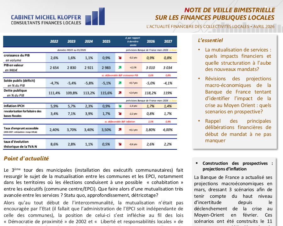 Couverture — Note de veille — avril 2026